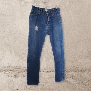 Re/Dun (Re/Done) straight slim jeans sz 27